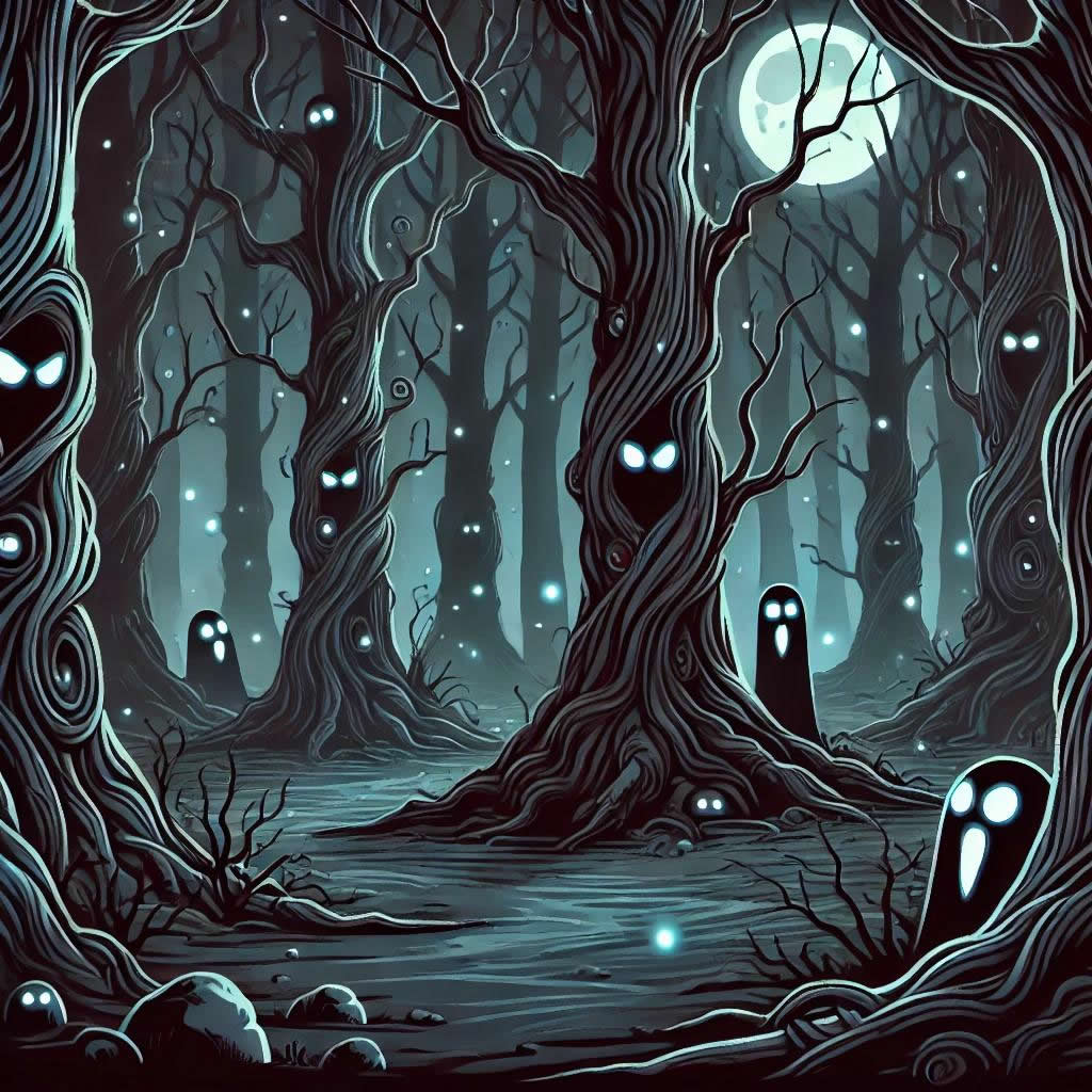 Royalty Free Spooky Forest Ambience
